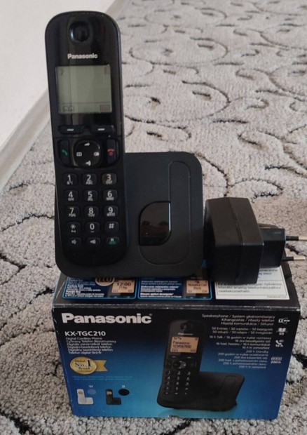 Panasonic vezetk nlkli telefon.