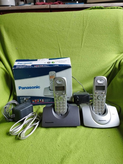 Panasonic vezetkes hordozhat kzibeszls telefon