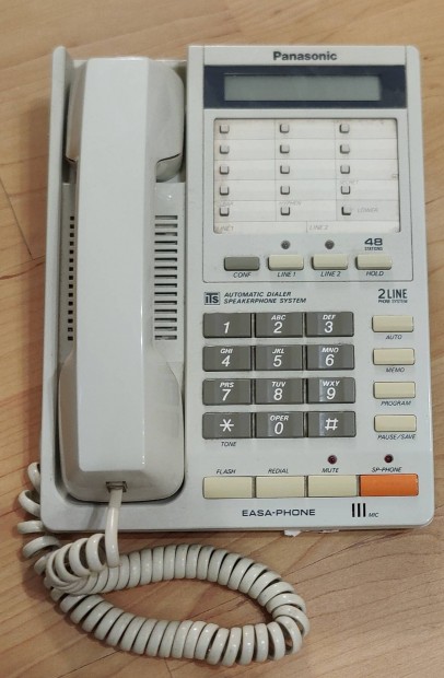 Panasonic vezetkes telefon 2 vonalas