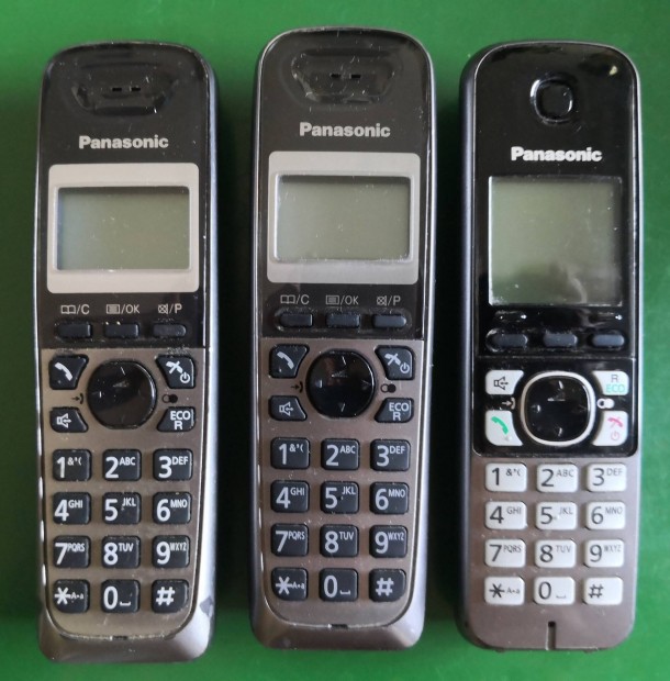 Panasonic vezets telefon alkatrszek+Gigaset s Philips. 