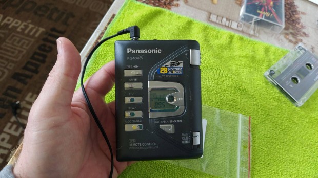 Panasonic walkman rq-nx60v fmhzas walkman