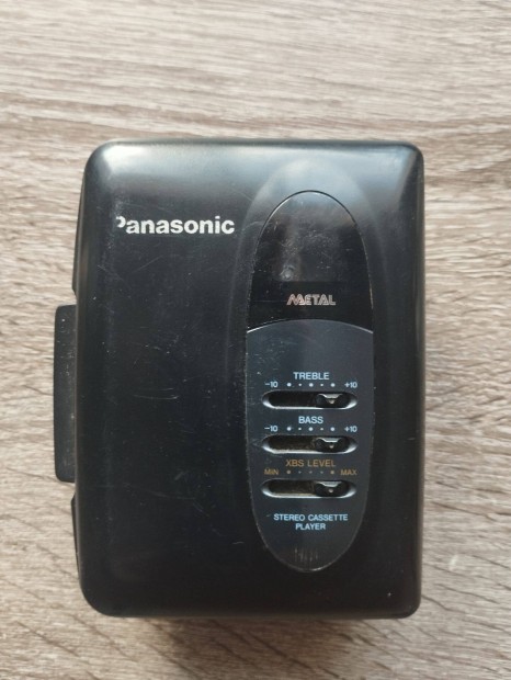 Panasonic xbs kazettás walkman