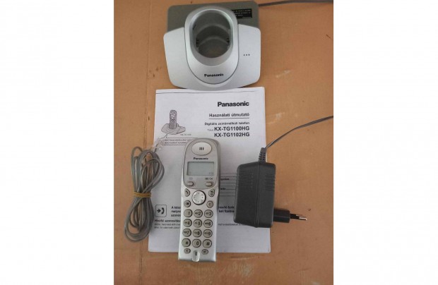 Panasonic zsinr nlkli telefon. j akkuval,bemutat darab