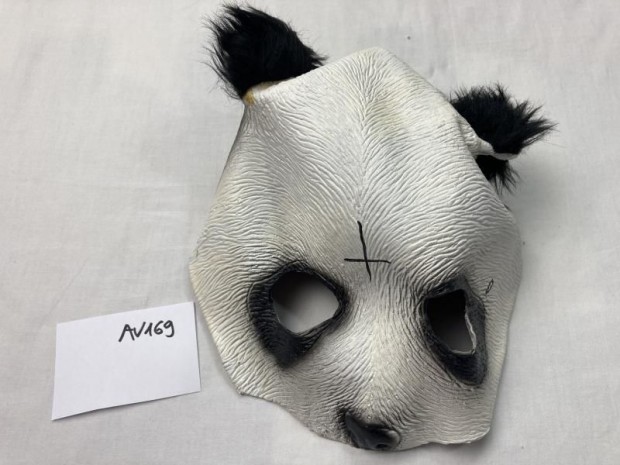 Panda maszk, panda jelmez maszk, maci jelmez maszk AV169