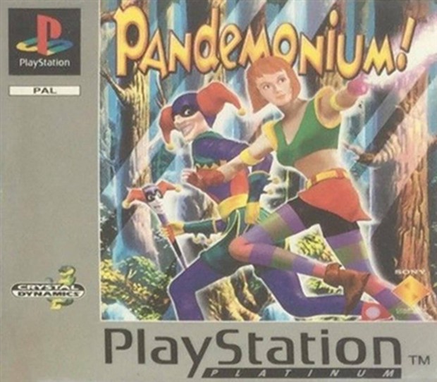 Pandemonium, Platinum Ed., Boxed PS1 jtk