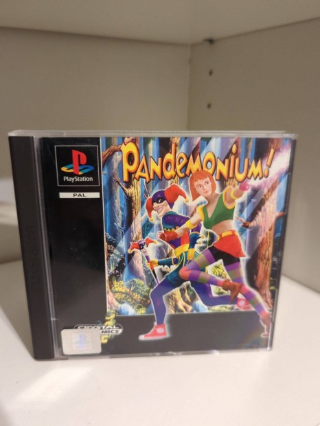 Pandemonium! Ritka PS1 Playstation 1 jtk