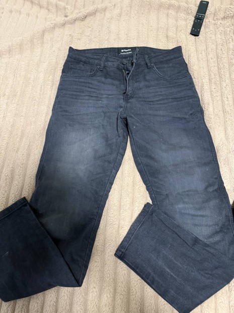 Pando Moto fekete slim frfi nadrg