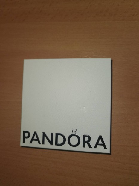 Pandora eredeti j kszer doboz, 10x10 cm 