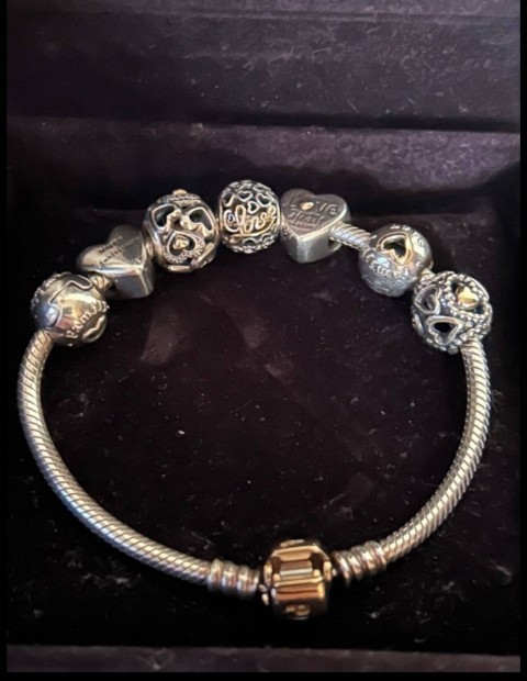 Pandora kgylnc + 7 charm