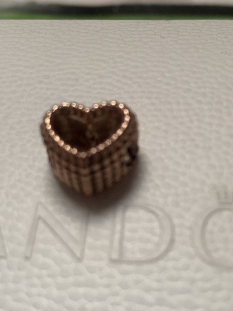 Pandora rose gyngys szv charm