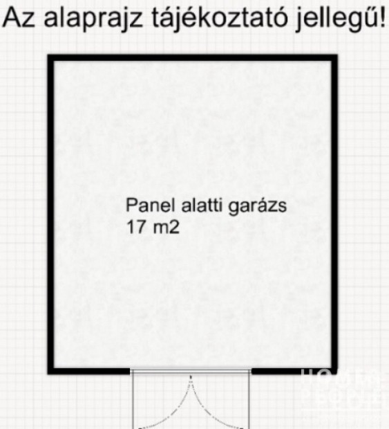 Panel alatti garázs eladó - Szeged