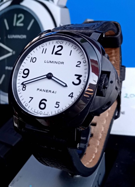 Panerai Luminor Base DLC full setben vilgvezet ron elad,csere