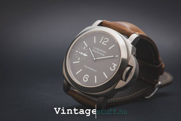 Panerai Luminor Marina Titanium Tobacco Dial