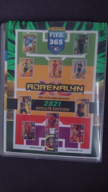 Panini Adrenalyn XL 2021 Update Edition 80% os album