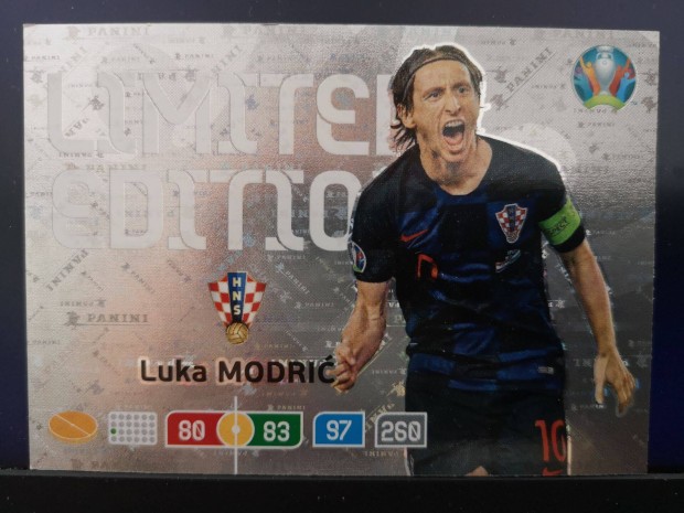 Panini Adrenalyn XL Euro 2020- Luka Modric - Limited Edition