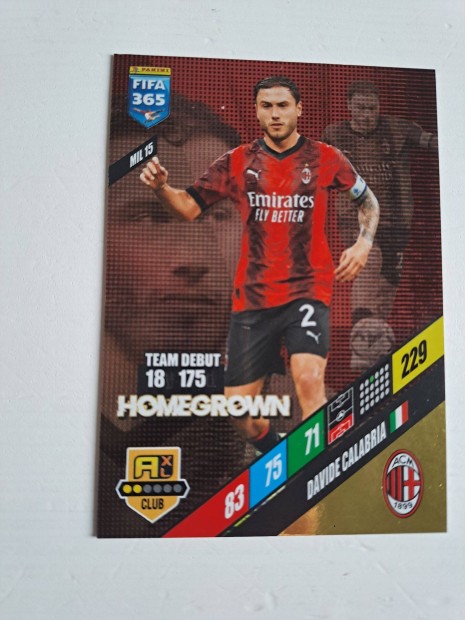 Panini Adrenalyn XL FIFA 365 2024 kártya