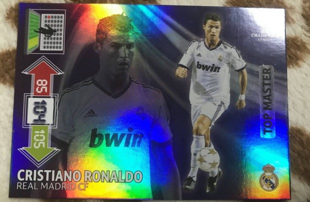 Panini Champions League 2012/13 Ronaldo top master krtya