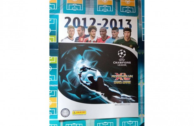 Panini Champions League 2012-2013 Adrenalyn poszter s krtyatart