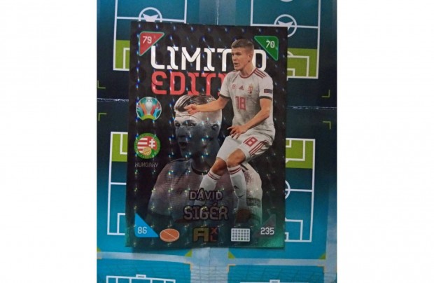 Panini EURO 2020 kick off 2021 Sigr Dvid XXL Limited krtya