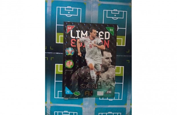 Panini EURO 2020 kick off 2021 Szalai dm XXL Limited focis krtya