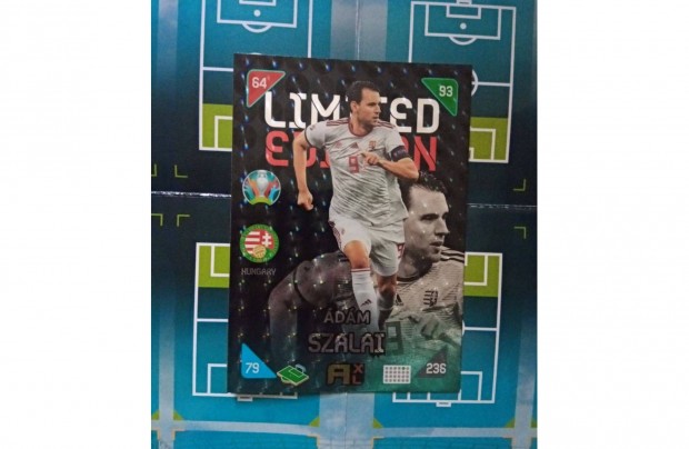 Panini EURO 2020 kick off 2021 Szalai dm XXL Limited krtya