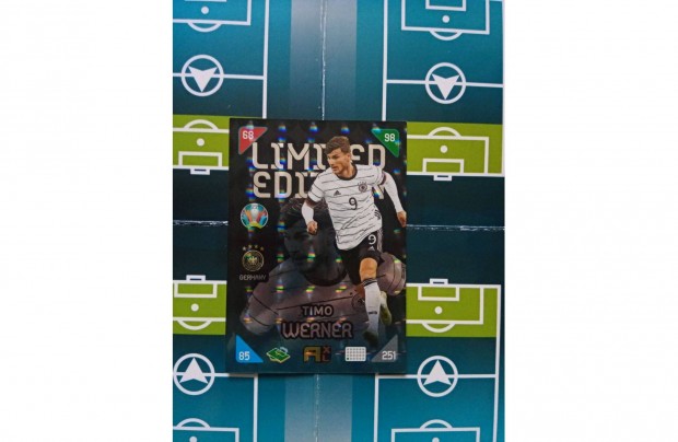 Panini Euro 2020 Kick Off 2021 Werner Limited focis krtya