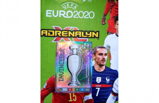 Panini Euro 2020 Preview Adrenalyn Invincible focis krtya