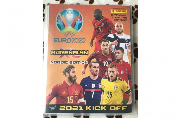 Panini Euro 2021 kick off teljes album nordic edition