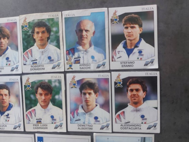 Panini Euro 92 focis krtya