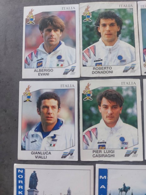 Panini Euro 92 focis krtya 