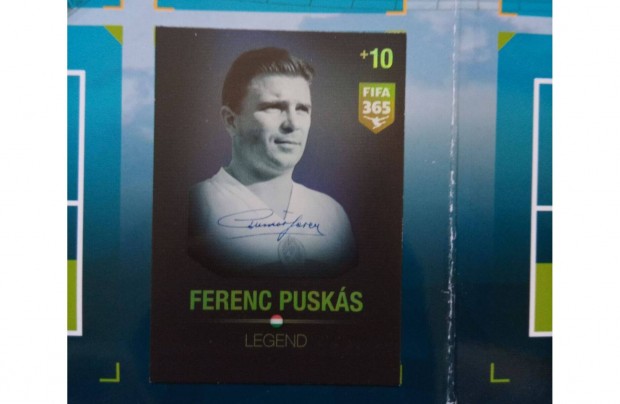 Panini FIFA 365 2015 Adrenalyn XL Pusks Ferenc Legend krtya