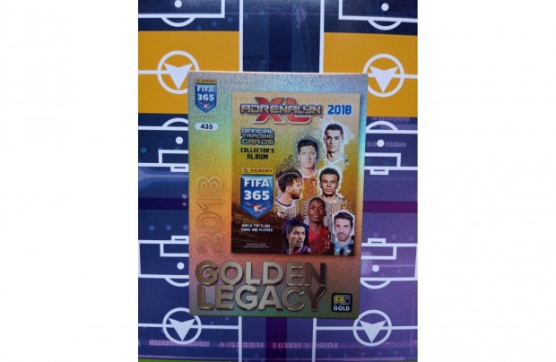 Panini FIFA 365 2018 Fifa 365 2025 Golden Legacy focis krtya