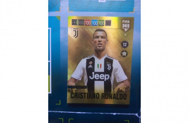 Panini FIFA 365 2019 Adrenalyn Top Master Cristiano Ronaldo krtya