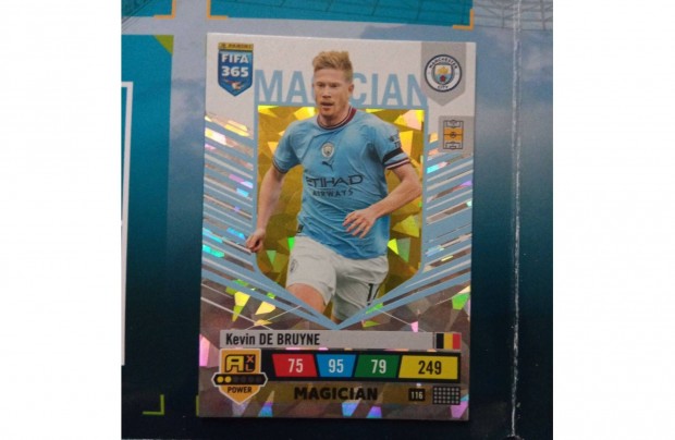 Panini FIFA 365 2023 Adrenalyn Kevin De Bruyne Magician focis krtya