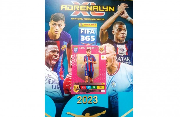 Panini FIFA 365 2023 Adrenalyn Pedri Fans Favourite krtya