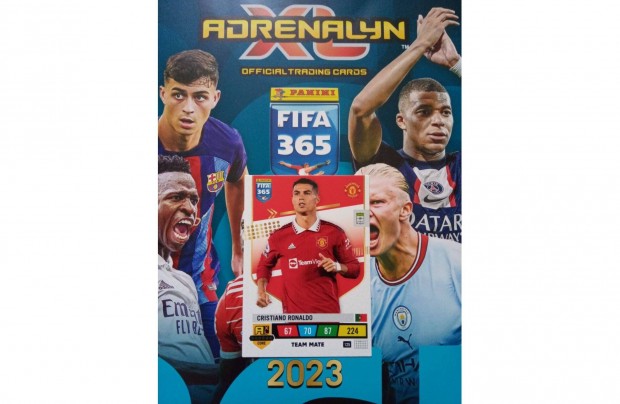 Panini FIFA 365 2023 Adrenalyn Ronaldo Team Mate krtya