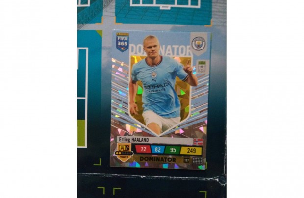 Panini FIFA 365 2023 Adrenalyn XL Haaland Dominator krtya