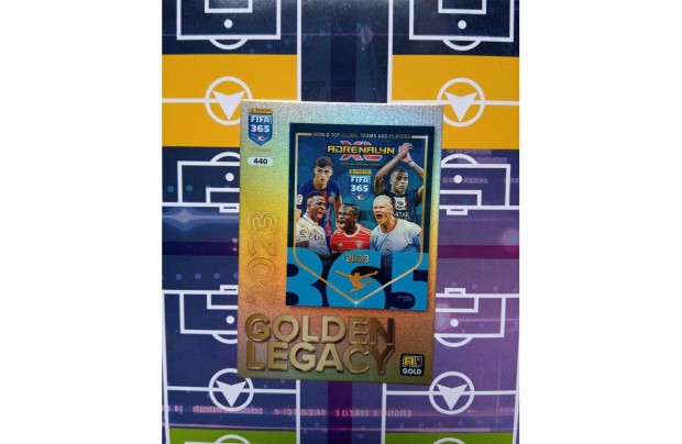 Panini FIFA 365 2023 Fifa 365 2025 Golden Legacy focis krtya