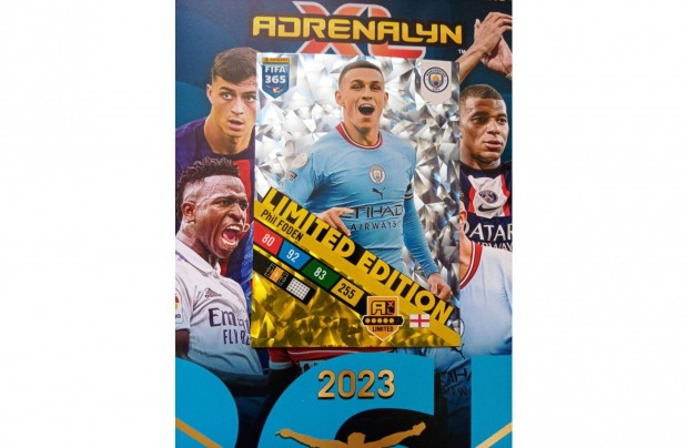 Panini FIFA 365 2023 Phil Foden XXL Limited focis krtya