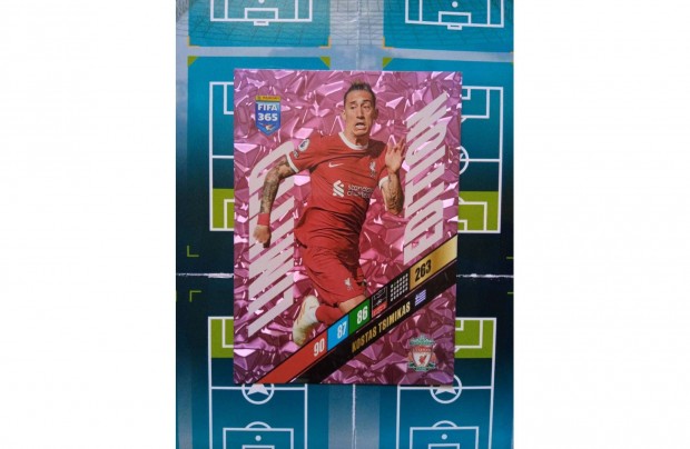 Panini FIFA 365 2024 Adrenalyn Tsimikas XXL Limited krtya