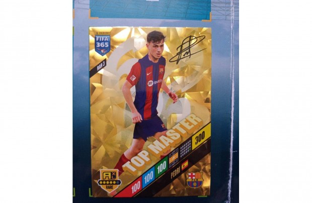 Panini FIFA 365 2024 Adrenalyn XL Pedri Top Master krtya