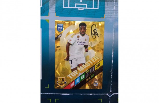 Panini FIFA 365 2024 Adrenalyn XL Vini Jr. Top Master krtya