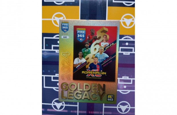 Panini FIFA 365 2024 Fifa 365 2025 Golden Legacy focis krtya