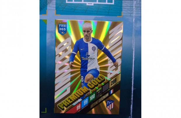 Panini FIFA 365 2024 Griezmann Prmium Gold Limited krtya