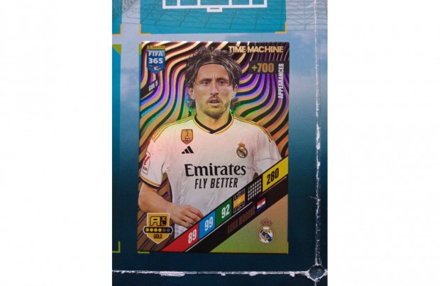 Panini FIFA 365 2024 Luka Modric Time Machine krtya