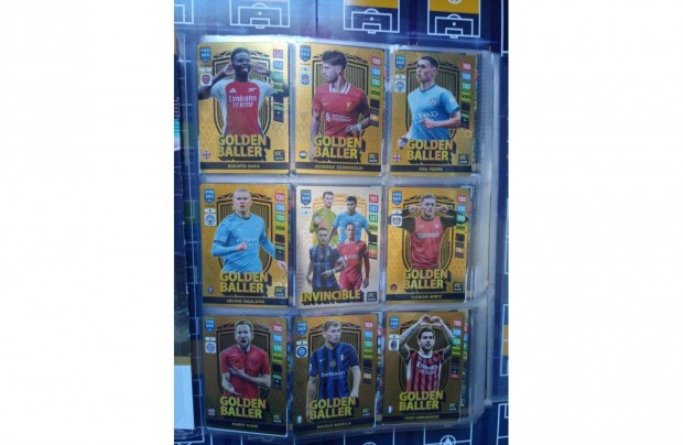 Panini FIFA 365 2025 Adrenalyn Golden Baller Top Master krtya