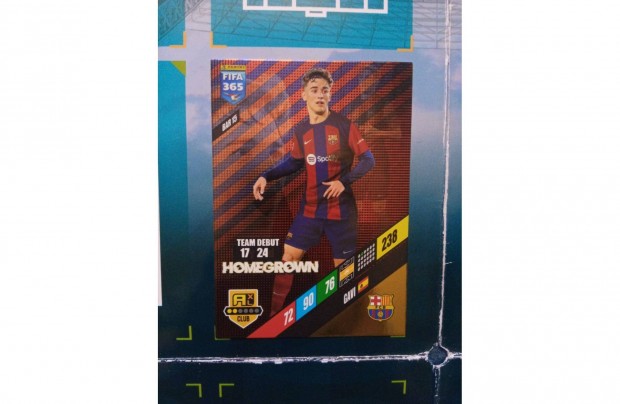 Panini FIFA 365 Adrenalyn 2024 Gavi Homegrown krtya