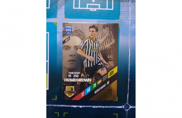 Panini FIFA 365 Adrenalyn 2024 Nicolo Fagioli Homegrown krtya