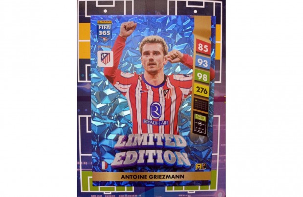 Panini FIFA 365 Adrenalyn 2025 Griezmann XXL Limited krtya