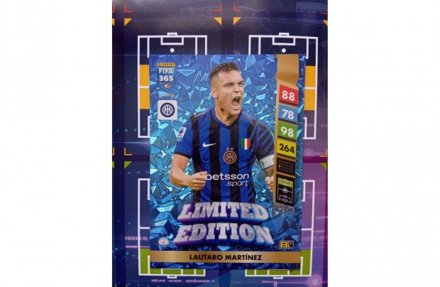 Panini FIFA 365 Adrenalyn 2025 Lautaro Martinez XXL Limited krtya